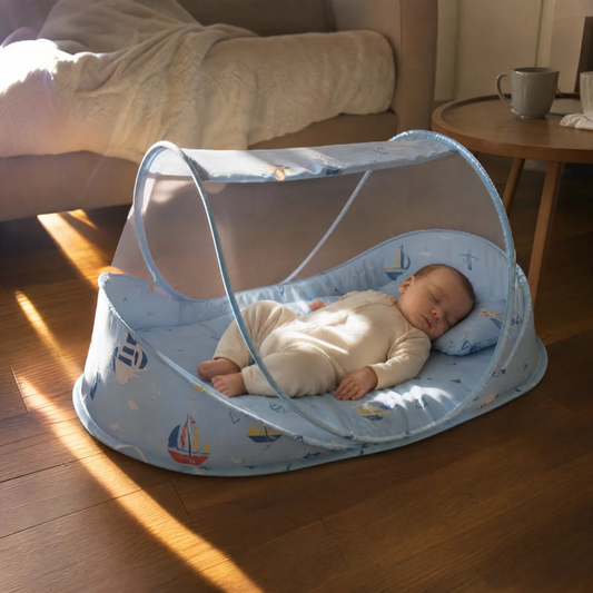 Moustiquaire Bébé Bleu
