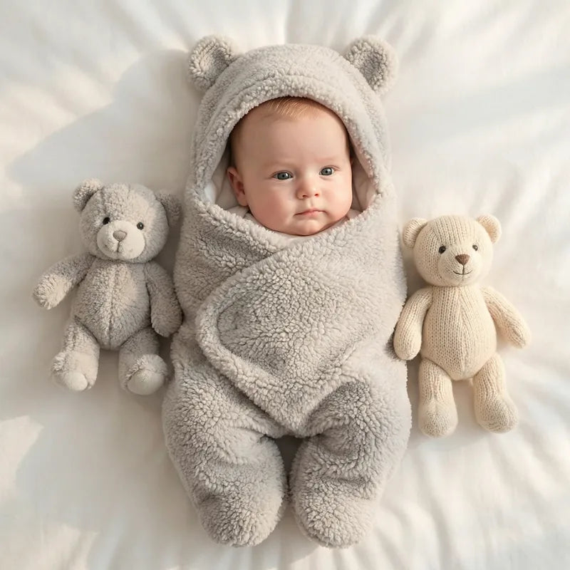 Nid d'ange pour bébé Gris