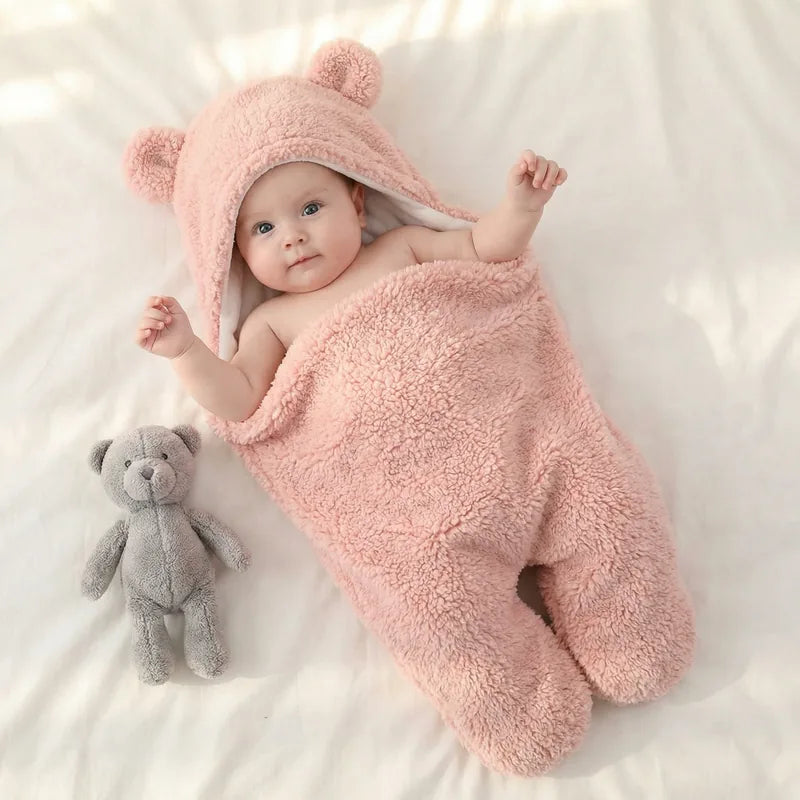 Nid d'ange pour bébé Rose