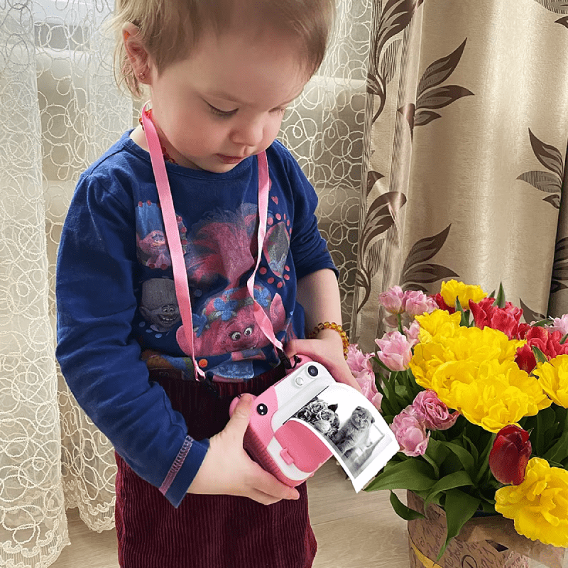 Appareil Photo Instantané Enfant Nounourscam Rose