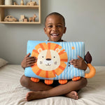 Oreiller Enfant à Mémoire de Forme, Motif Animal - Vignette | Royaume Montessori - Jouets Educatifs Montessori