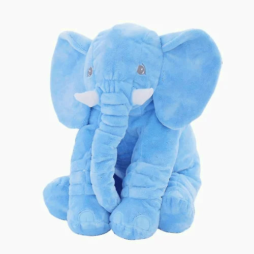 Peluche Géante en Éléphant Bleu