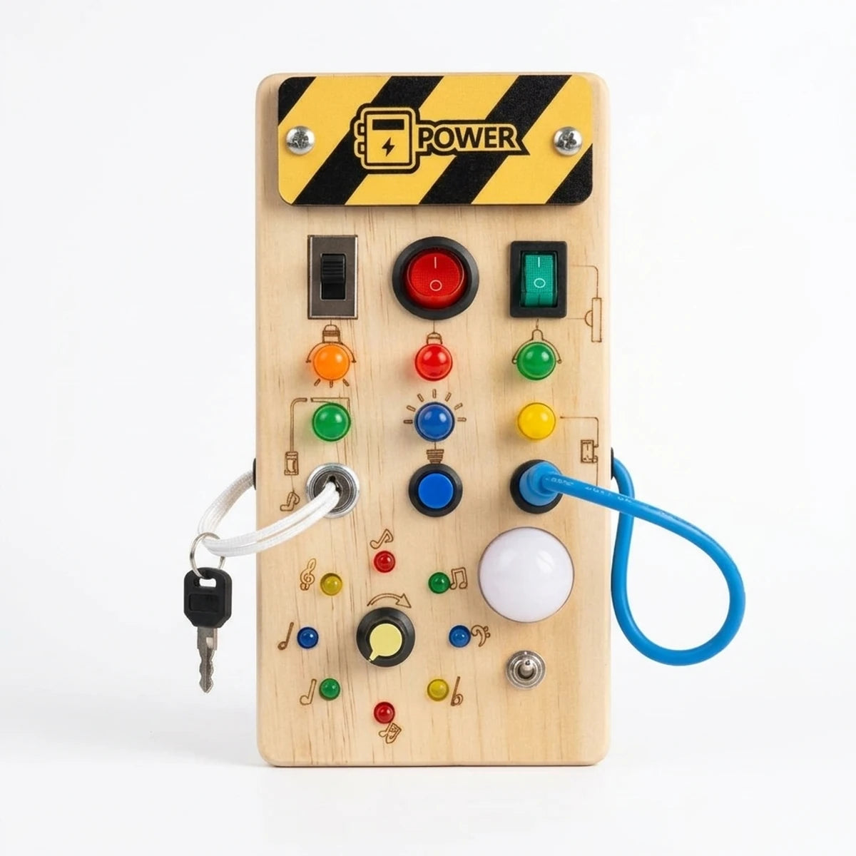 planche-sensorielle-bois-interrupteurs-packshot-02 Planche Sensorielle Montessori en Bois avec Interrupteurs