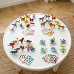 Puzzle 3D Enfant en Carton à Assembler - Vignette | Royaume Montessori - Jouets Educatifs Montessori