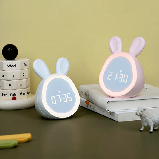 Réveil en Forme De Lapin Blanc