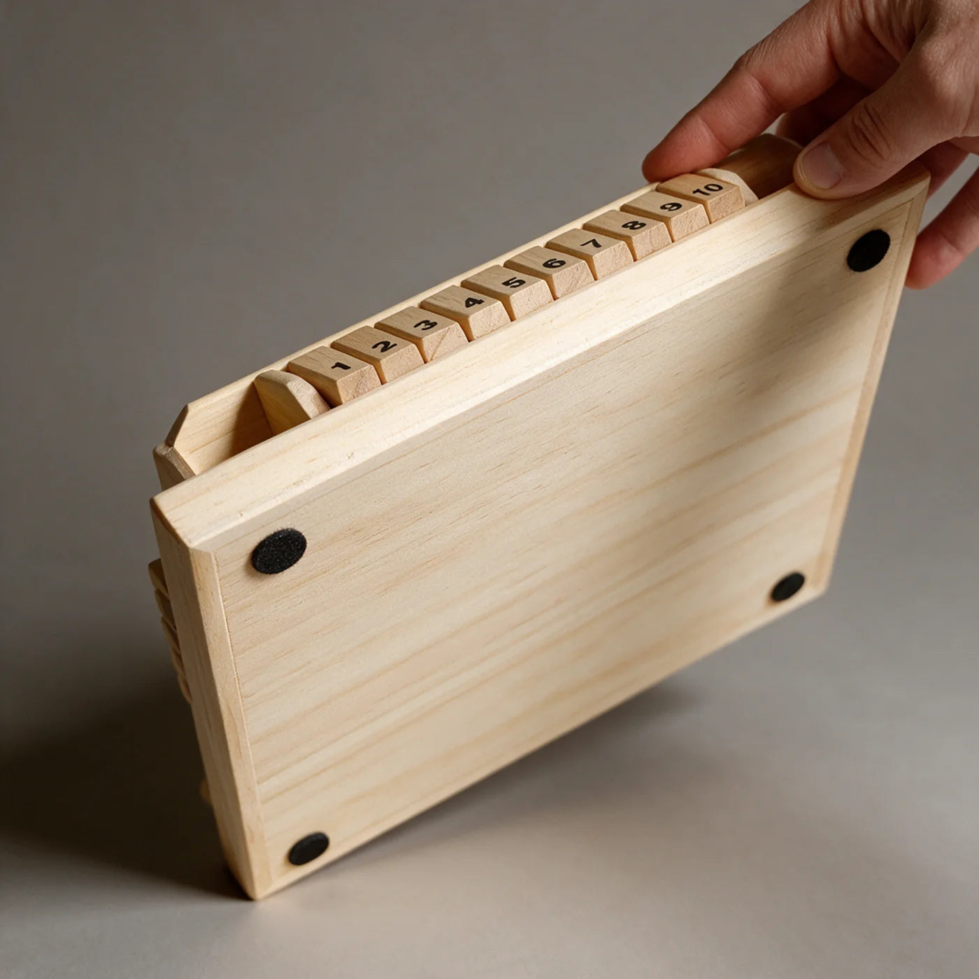 royaumemontessorishuttheboxboisfinition07 Jeu de Société Montessori en Bois : Apprentissage des Nombres Shut The Box