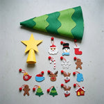 Sapin de Noël 360° en Feutrine pour Enfant - Vignette | Royaume Montessori - Jouets Educatifs Montessori