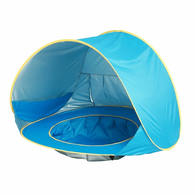 Tente de Plage Bébé Pliable Bleu