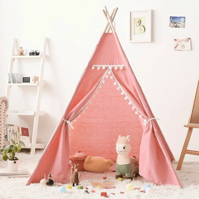 Tipi pour Enfant Rose