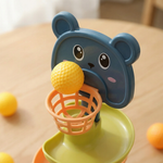 Tour de Course de Balles Montessori - Détail tête d'ours