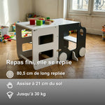 Tour d'Apprentissage 4 en 1 Voiture, Table et Chaise - Vignette | Royaume Montessori - Jouets Educatifs Montessori