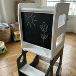 Tour d'Apprentissage 4 en 1 Voiture, Table et Chaise - Vignette | Royaume Montessori - Jouets Educatifs Montessori