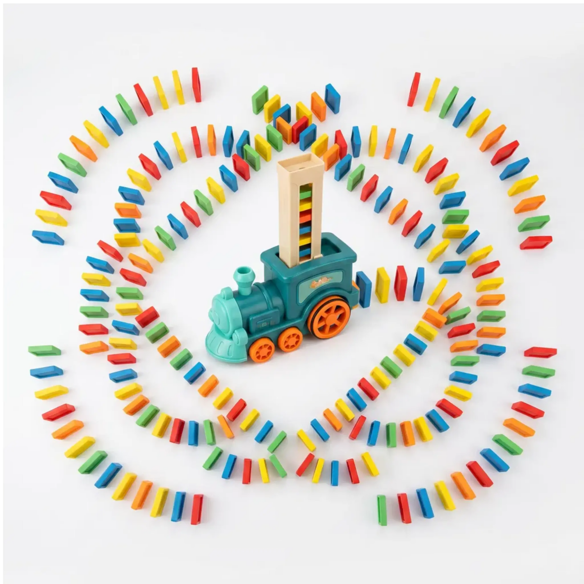 Train Domino Automatique Éducatif Montessori