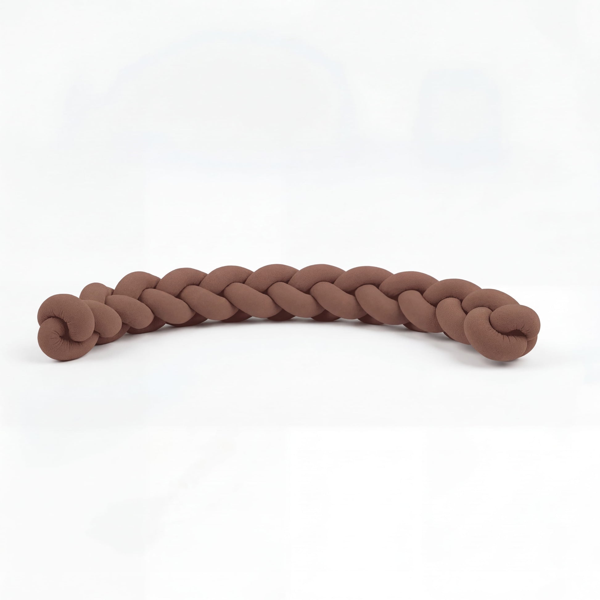 Tresse de Lit pour Bébé à 3 brins Marron