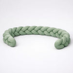 3-Strand Braided Cot Bumper - Vignette | Royaume Montessori - Jouets Educatifs Montessori