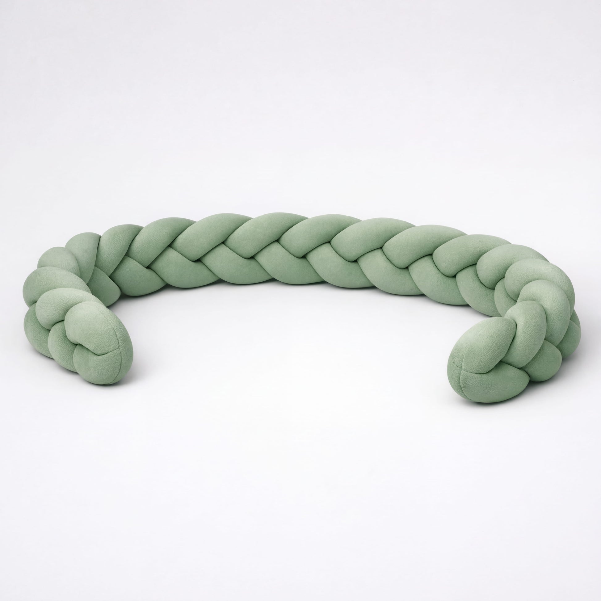 Tresse de Lit pour Bébé à 3 brins Vert d'eau