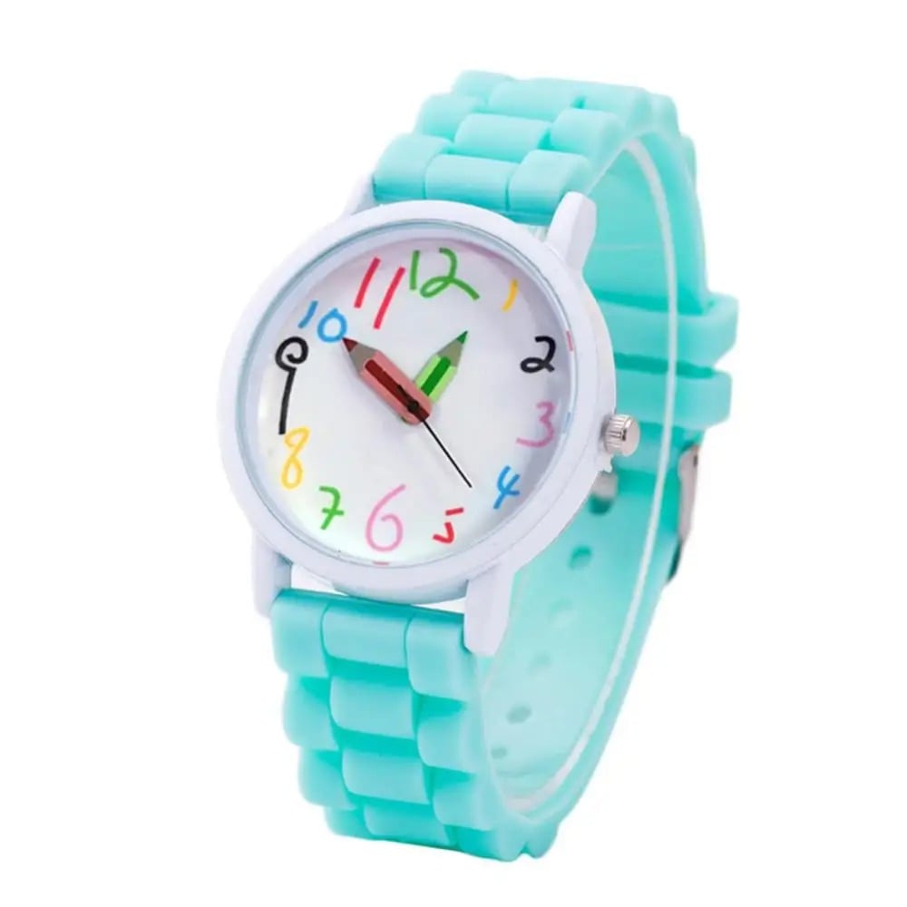 Montre Éducative Pédagogique pour Enfant Bleu ciel