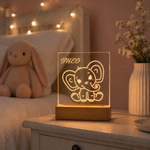 Veilleuse pour enfant avec prénom à personnaliser - Vignette | Royaume Montessori - Jouets Educatifs Montessori