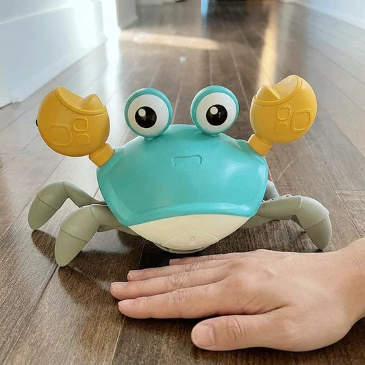 willy-crabe-qui-marche-echelle-02 Willy Le Crabe Qui Marche - Jouet d'Éveil pour Bébé