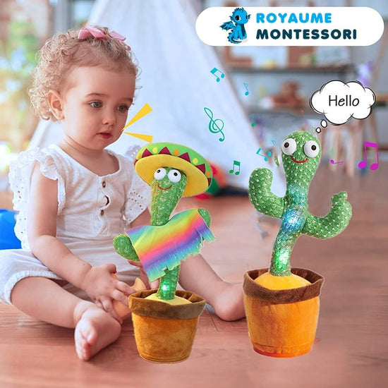 Cactus Dansant - Royaume Montessori - Jouets Educatifs Montessori
