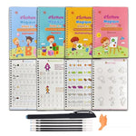 Cahier d'Écriture Magique Montessori x4 - Royaume Montessori - Jouets Educatifs Montessori